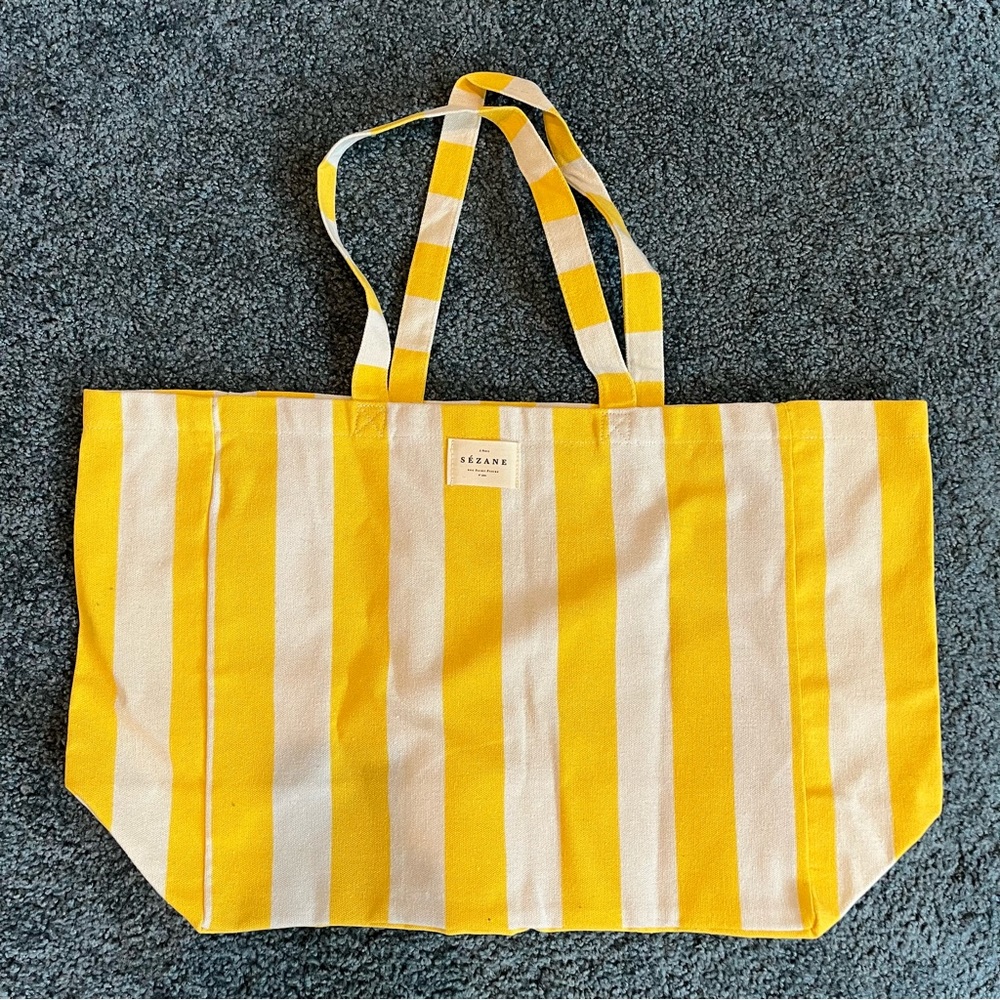 NWOT Sezane Sunny Tote Bag